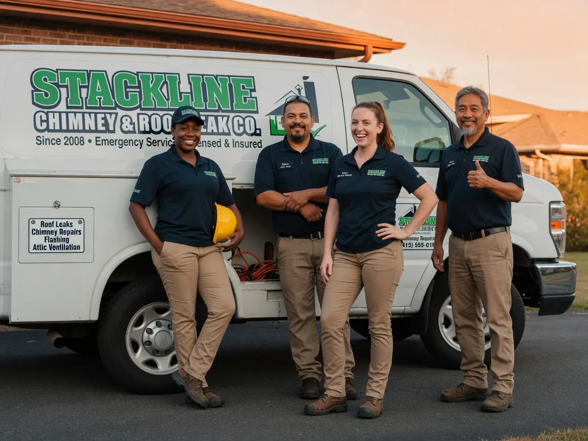 Chimney flashing repair company in Winters, TX